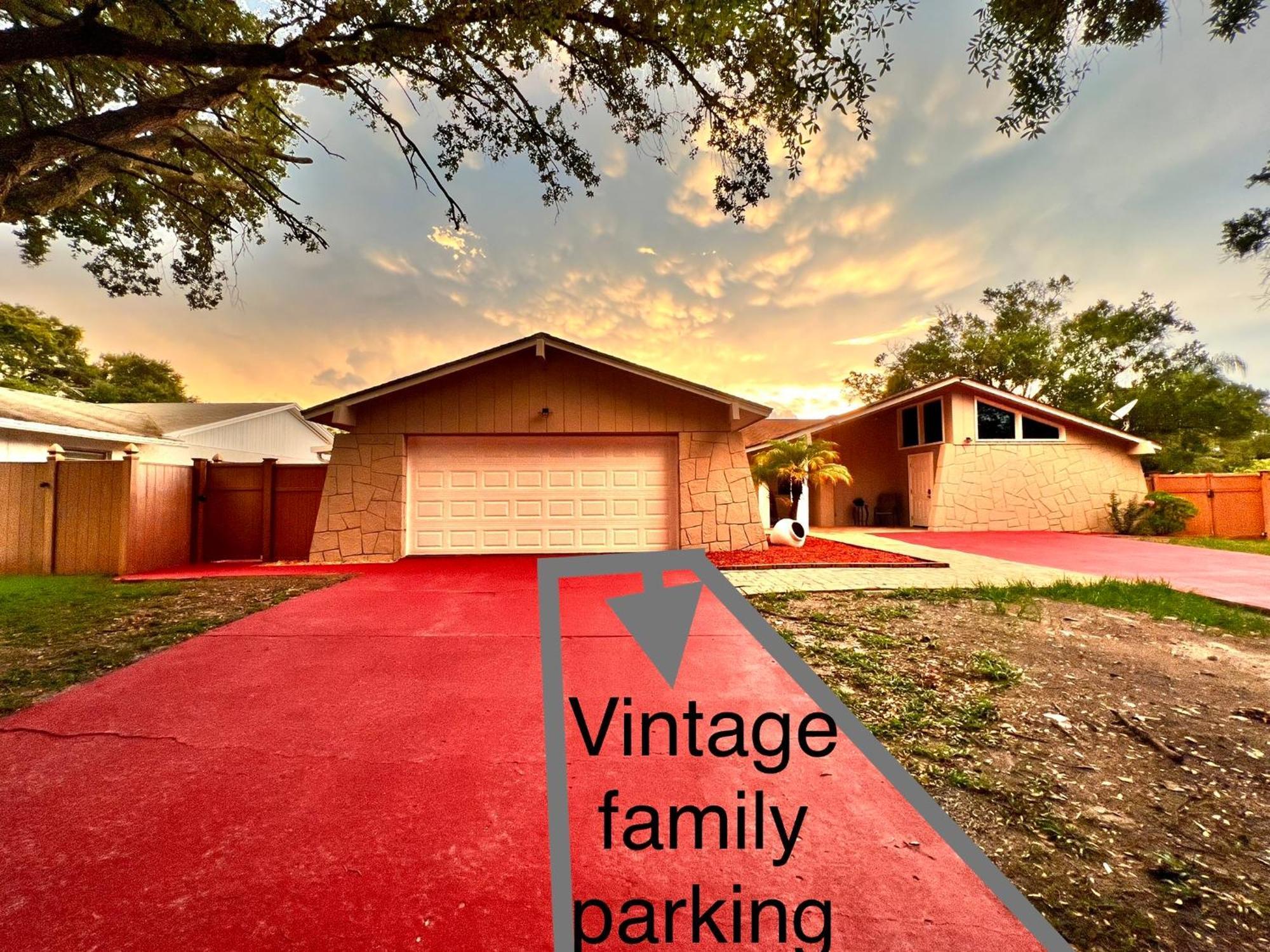 タンパ Vintage Family Scape + Heated Pool&Discountヴィラ エクステリア 写真